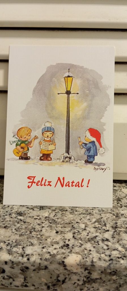Postais de natal coleção