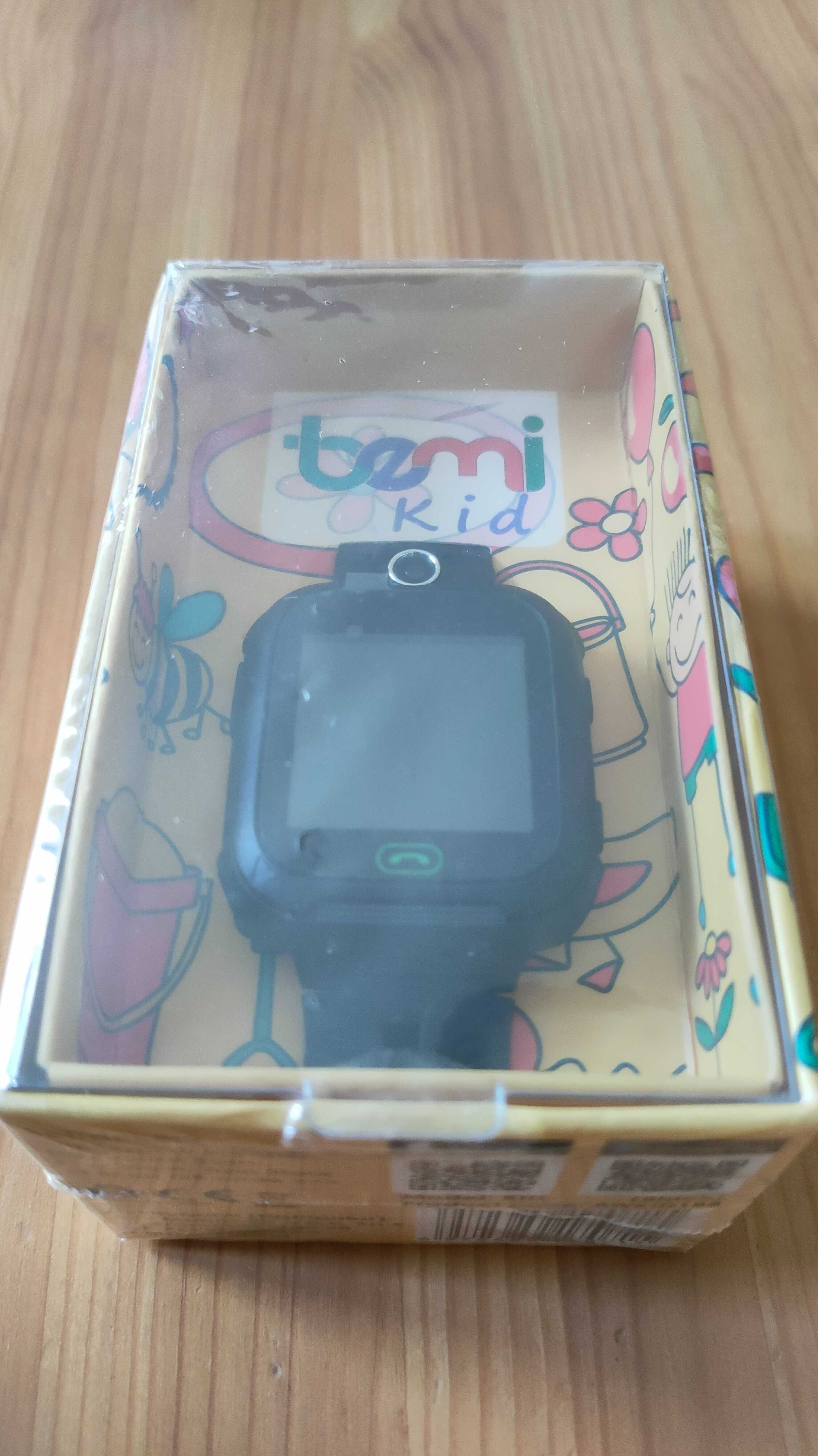 Zegarek smartwatch dla dziecka czarny bemi kid gps