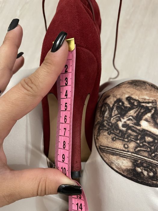 Ботильйони натуральний замш/шкіра