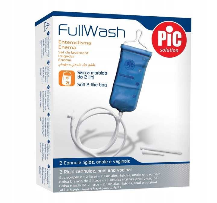 Zestaw do lewatywy PiC Solution FullWash 2 litry Lewatywa Tradycyjna