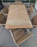 Conjunto jardim - mesa e cadeiras