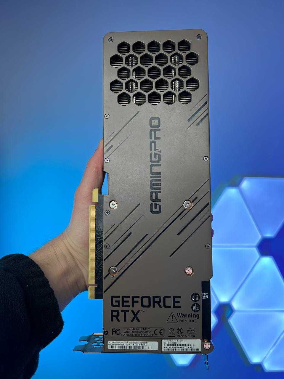 Відеокарта Palit GamingPro RTX 3080 10GB GDDR6X ГАРАНТИЯ! KLAVAcomp