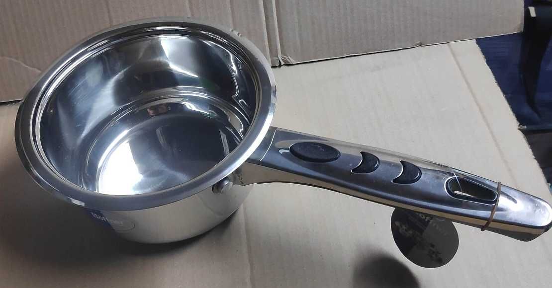 Rondel stalowy z grubym dnem Hoffner 1,4L