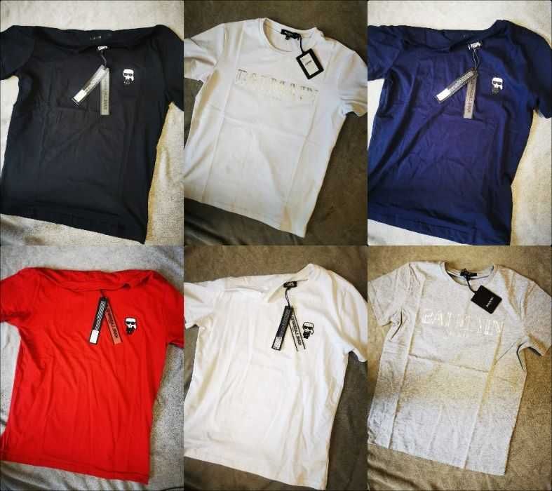 Koszulka męska t-shirt Karl Lagerfald Balmain kolory premium