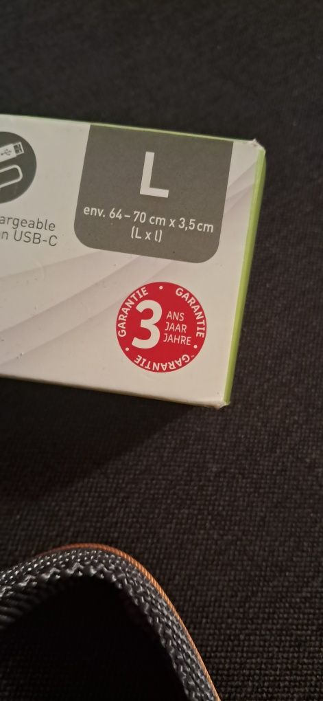 Obroża dla dużego psa Led rozmiar L zoofari
