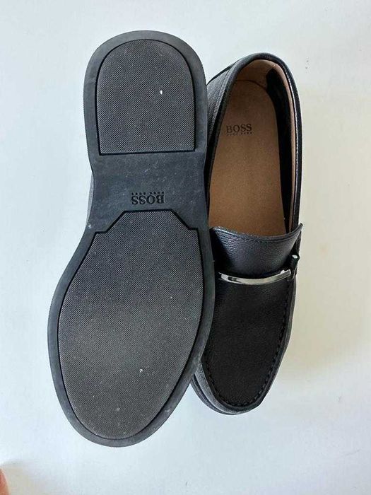 Loafers em pele Hugo Boss