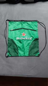 Heineken worek torba plecak na buty ubrania itp zielony