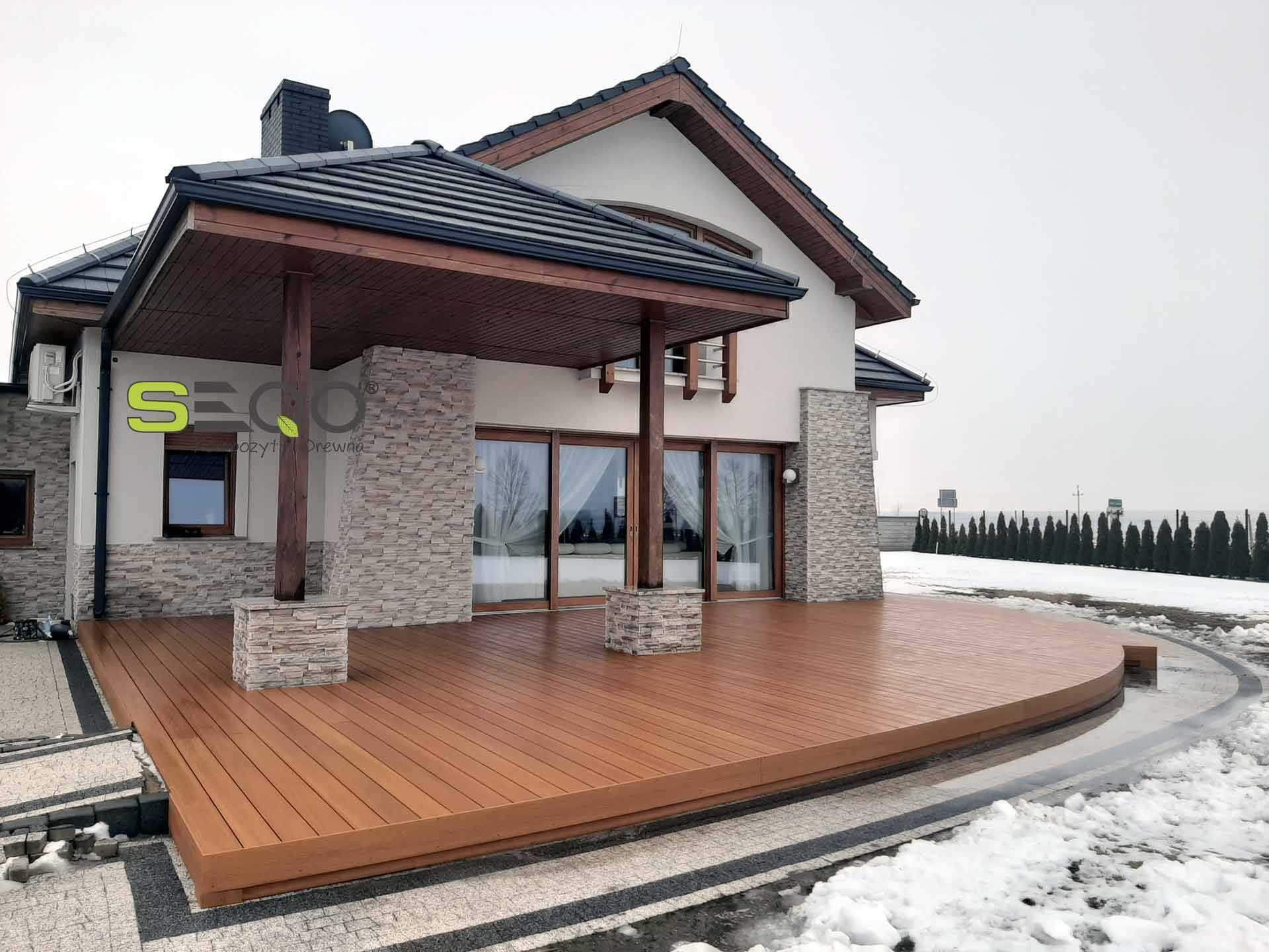 Deska tarasowa kompozytowa SEQO Premium P-140H20 2,49m