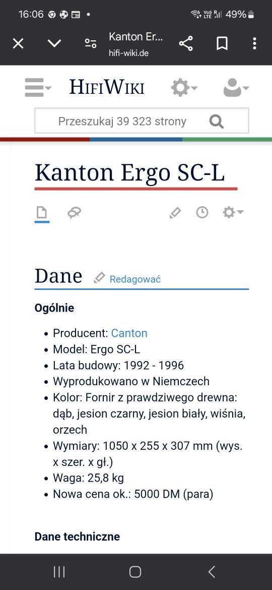 Canton Ergo SC-L
