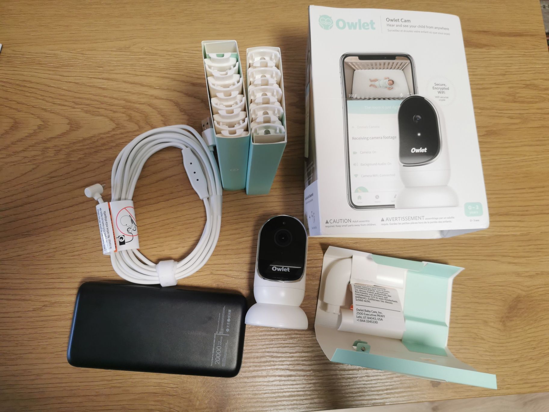 Радіоняня Owlet Baby + Power Bank 20000 у подарунок