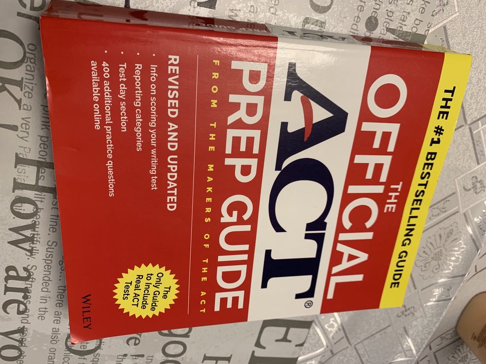 ACT Prep Guide from the makers of the ACT wydawca Wiley