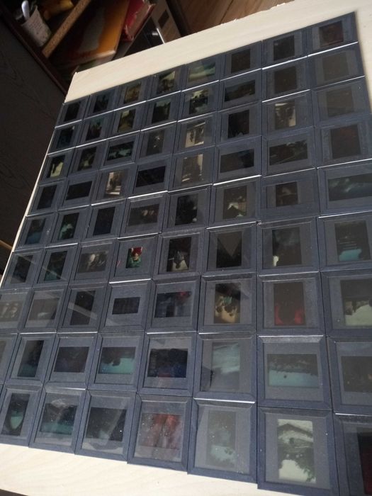 Slajdy szklane ramki na klisze