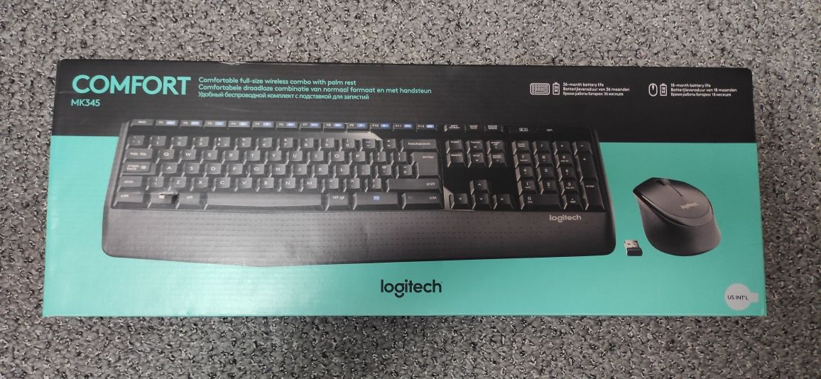 Logitech MK345 klawiatura mysz