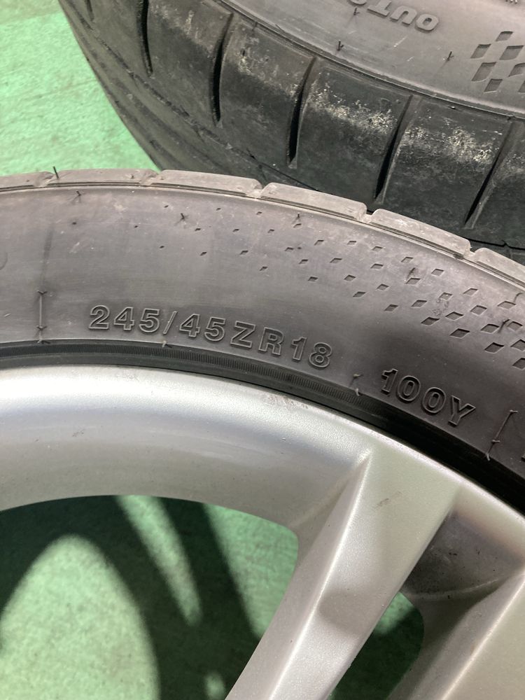 Sprzedam felgi koła  bmw e60 styling 184 bbs RD 279 opony rok 2024 r18