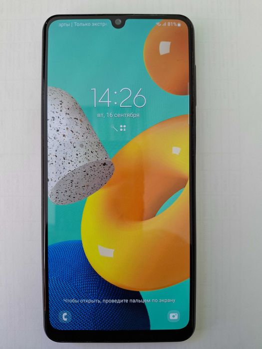 Продаю телефон Samsung M32, 6/128, б/у.