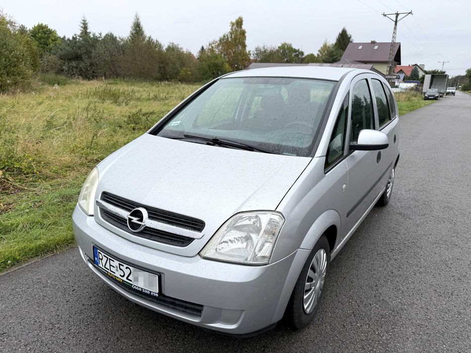 Opel Meriva A 1.4 + LPG Sekwencja, 2x koła, Klima, Długie opłaty, BDB!