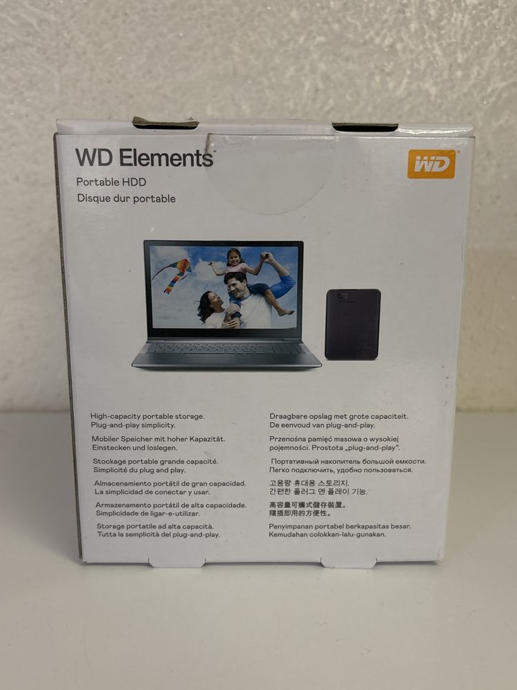 Зовнішній жорсткий диск HDD WD Elements 4TB USB 3.0, Amazon Англія