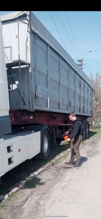 напівричіп, зерновоз, самосвал Van Hool Торг 72 куба