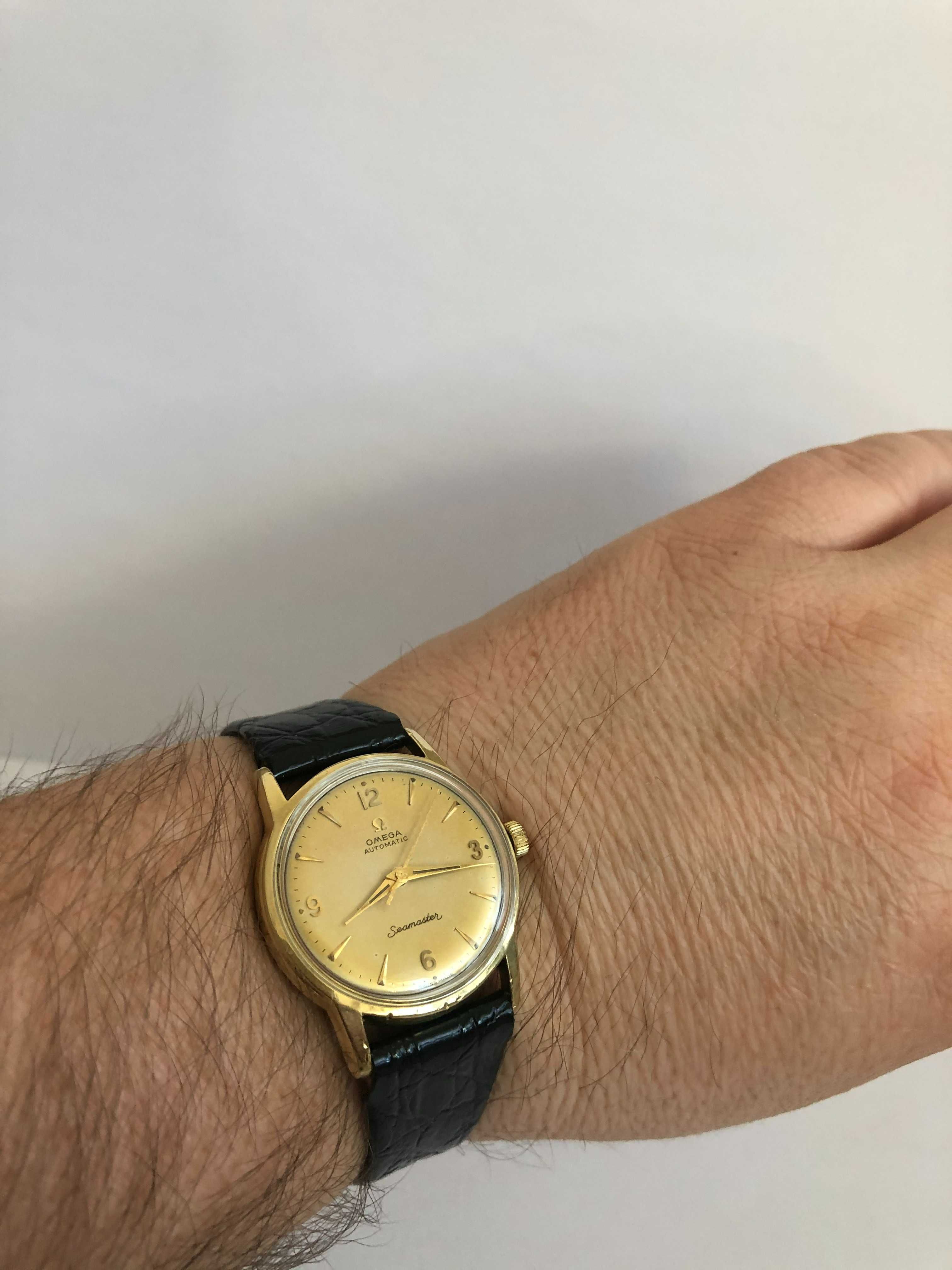 Omega Seamaster, piękny zegarek vintage męski