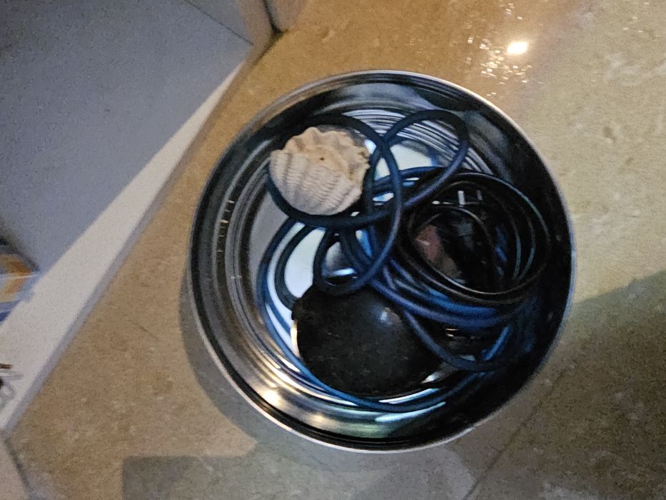 Aquario com acessorios