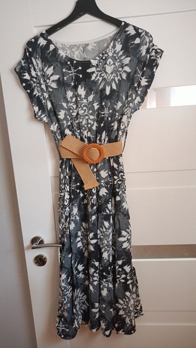 Sukienka damska  pasek boho