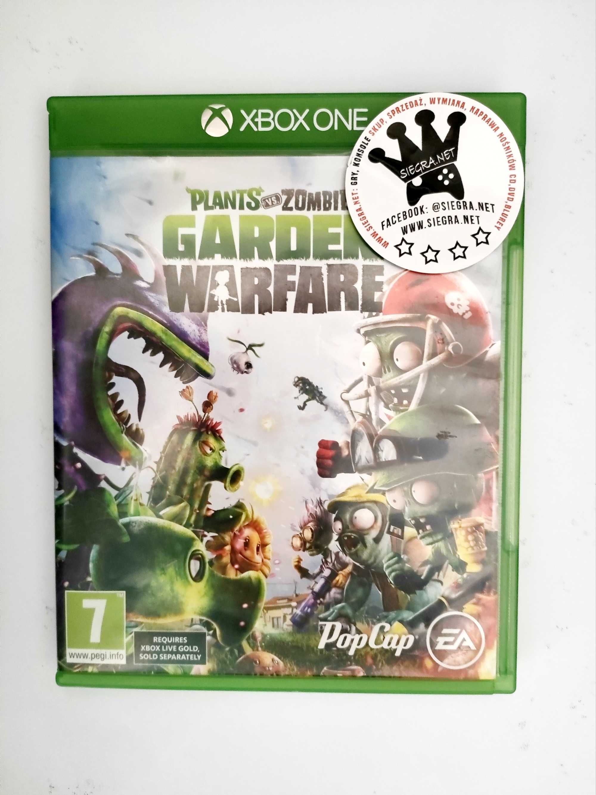 Plants vs Zombies Garden Warfare Xbox one