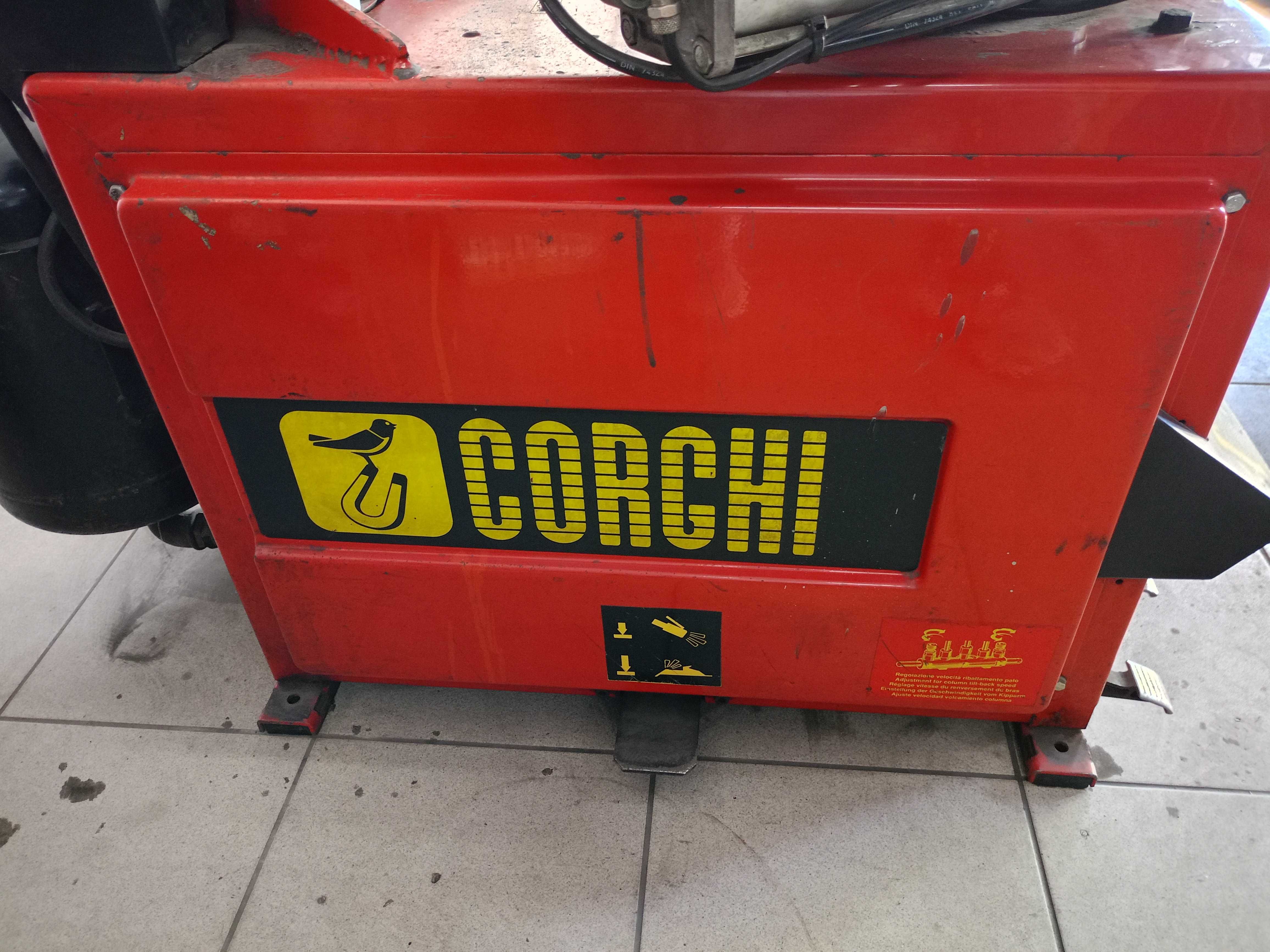 Montażownia do opony CORGHI ARTIGLIO A 2019 inflator