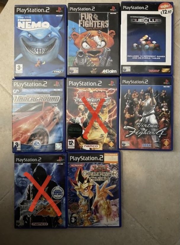 Lote de 21 Jogos PS2 - OFERTA PORTES