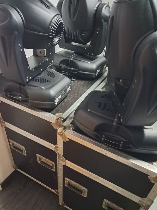 Case + DTS 250 spot XR- dmx