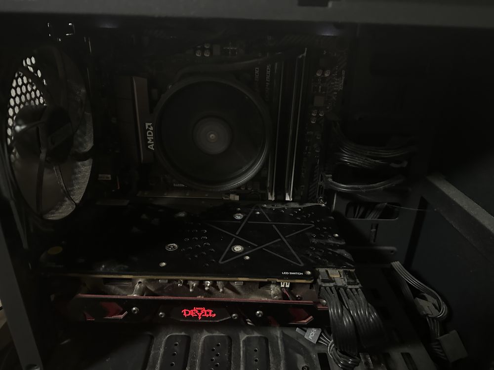 Компьютер rx580 ПК +Монитор