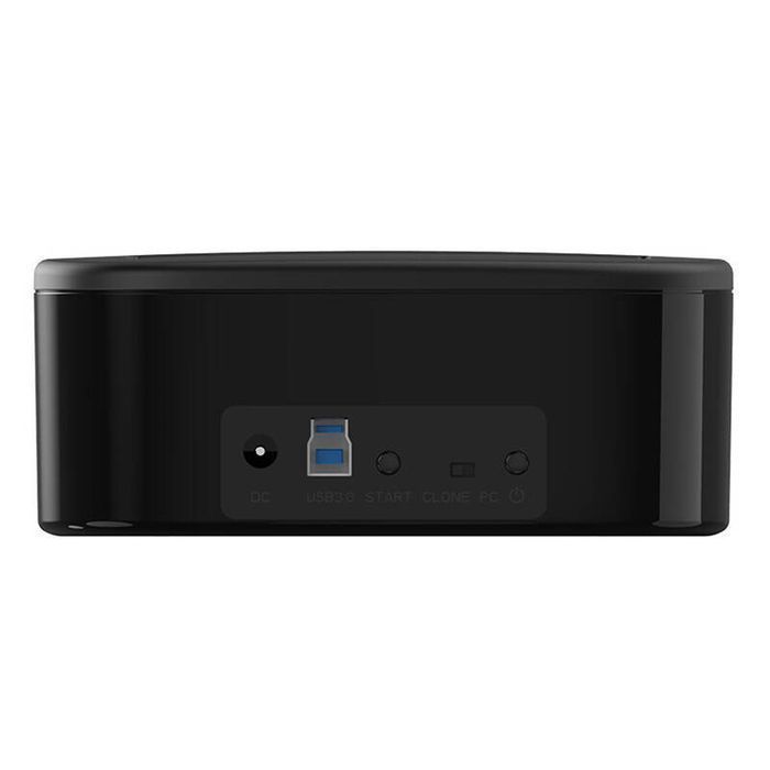 Hdd Ssd Funkcją Dokująca Usb-C (Czarna) 5Gbps, Usb-C/A Klonowania