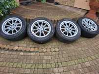 Felgi Bmw 17" 5x112 Opony zimowe 225/55/17 Audi/Vw/Skoda/Seat