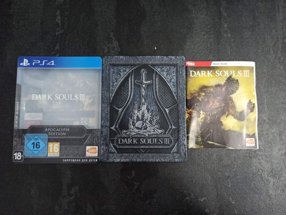 Dark Souls III – zestaw PS4 ze steelbookiem, bez płyty z grą