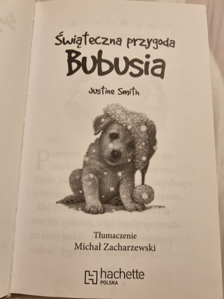 Świąteczna przygoda Bubusia książka Justine Smith