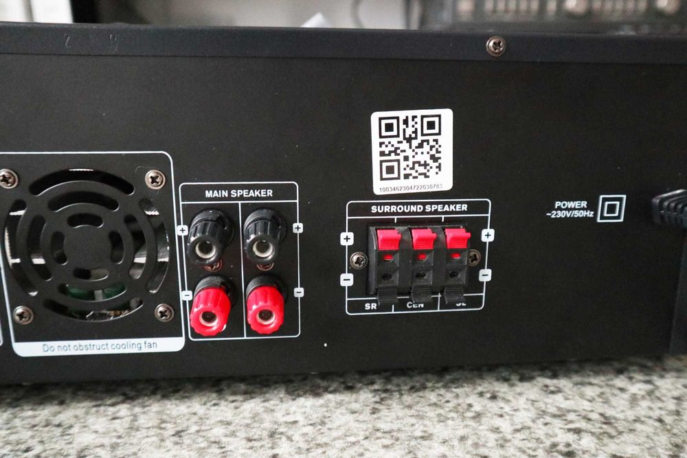 Усилитель  Auna AMP-218-BT с Европы