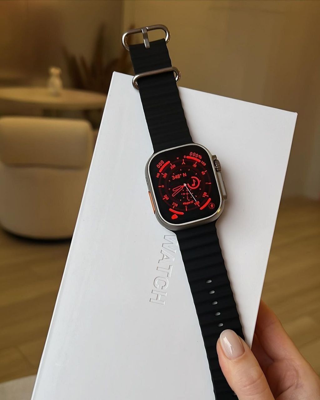 Смарт-Годинник Apple Watch Ultra 49 Smart Часы/ AMOLED/Здоровья/