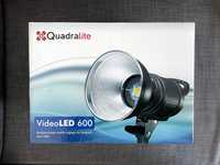 Lampa Quadralite VideoLED 600, lampa światła ciągłego do video/foto