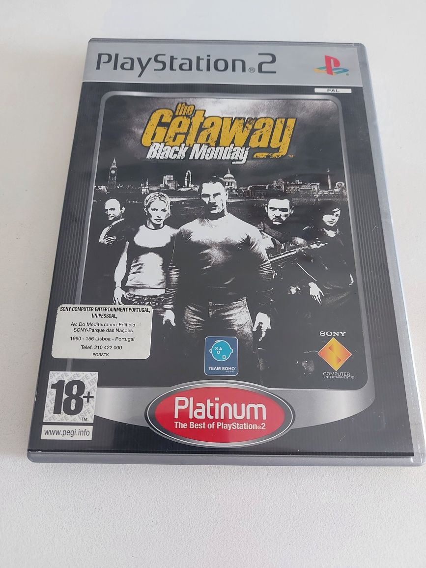 The Getaway Black Monday Playstation 2 Platinum