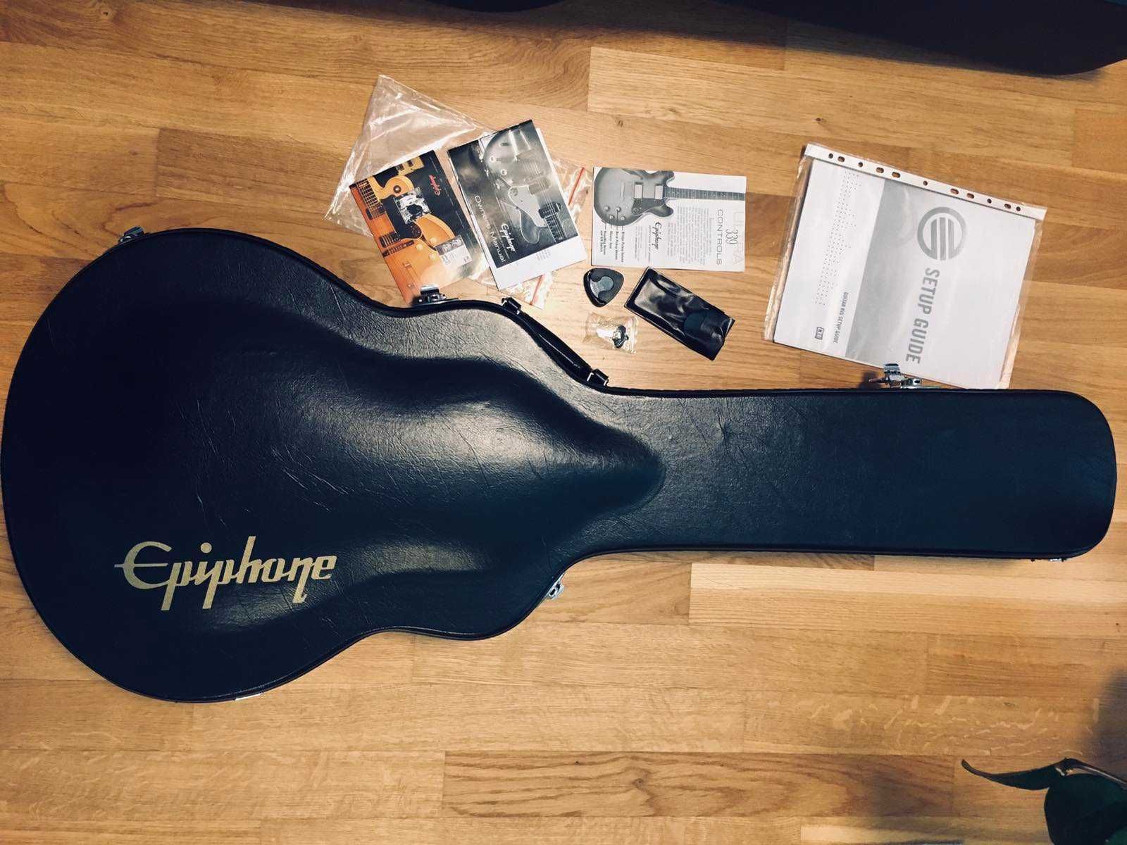 EPIPHONE ULTRA-339 полуакустика Китай 2011 +кейс+гаджеты