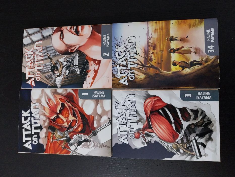 Mangá Attack on Titan