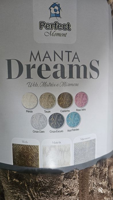 Mantas dreamS várias cores