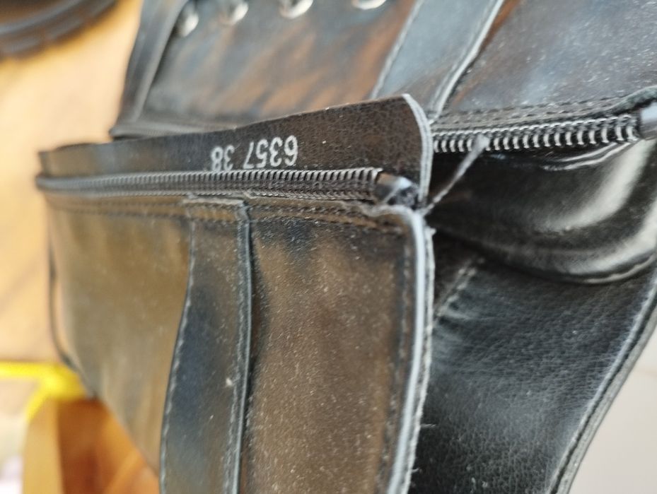 Botas pretas rasa 38