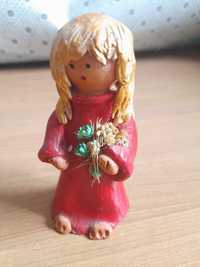 Bonecas cerâmica flores -anjos