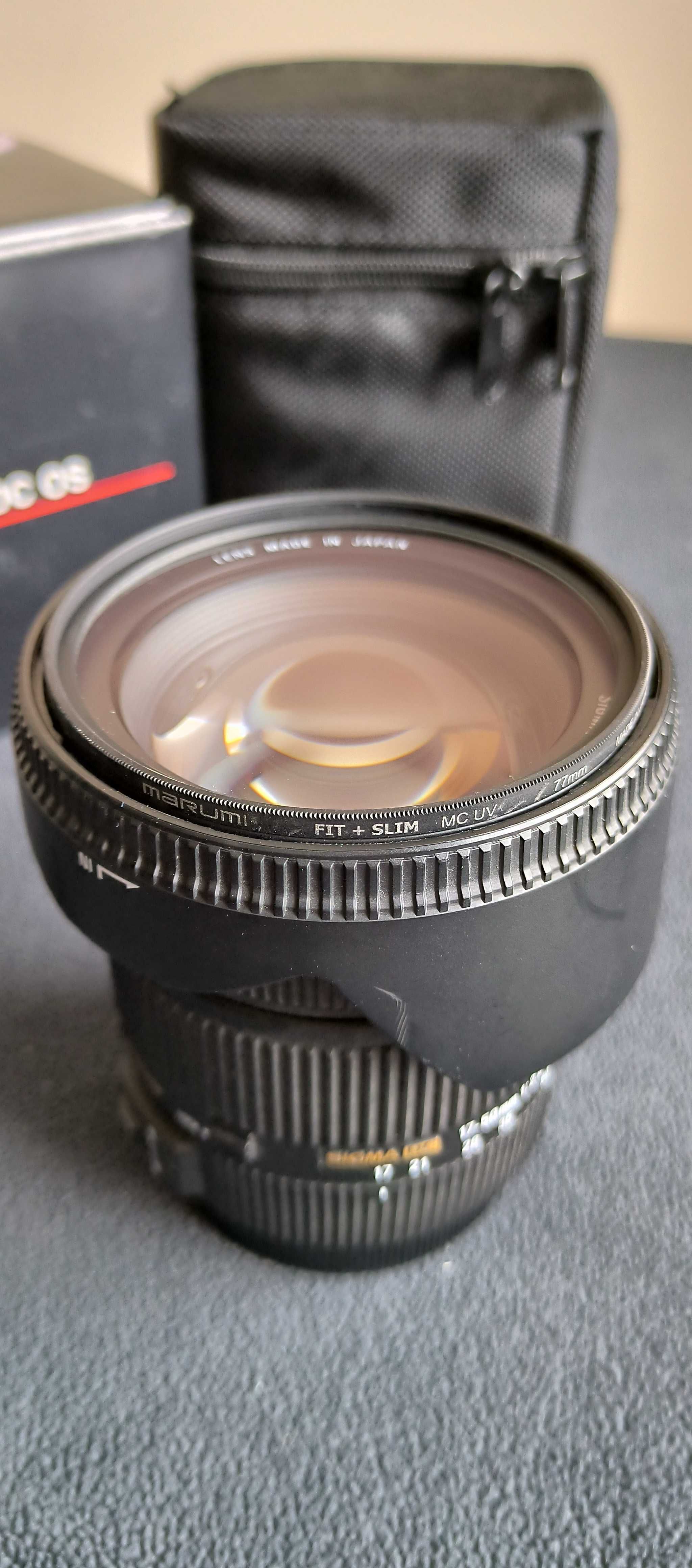 Obiektyw Sigma Canon EF-S 17-50mm F2.8 EX DC OS HSM jak NOWY