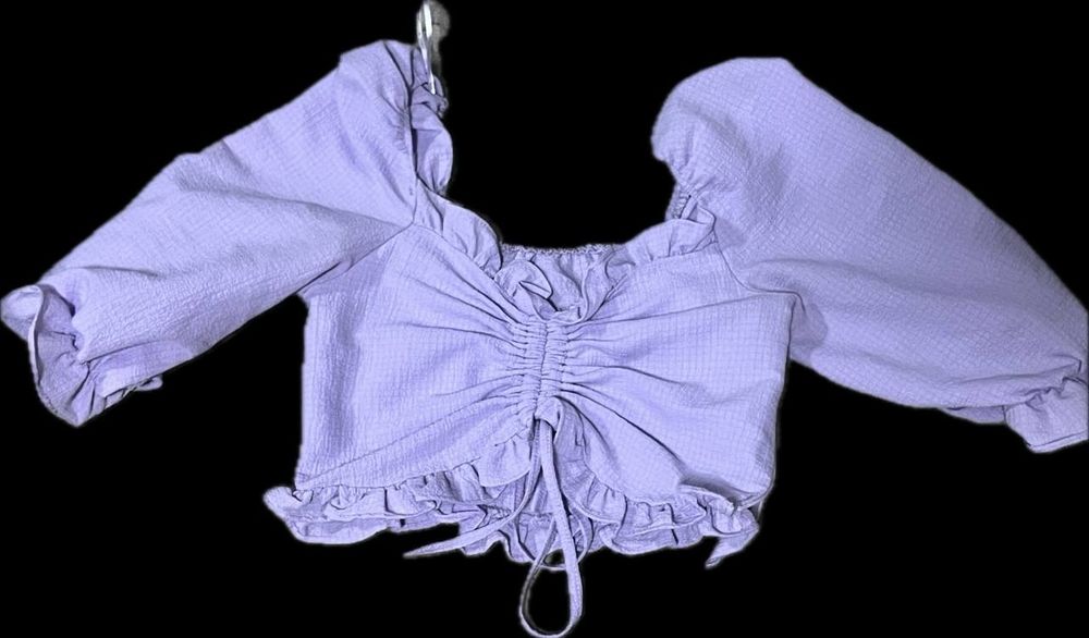 Жіночий топ фіолетового кольору