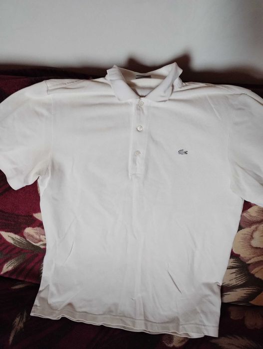 Koszulka polo męska LACOSTE seria SILVER rozmiar  L / XL
