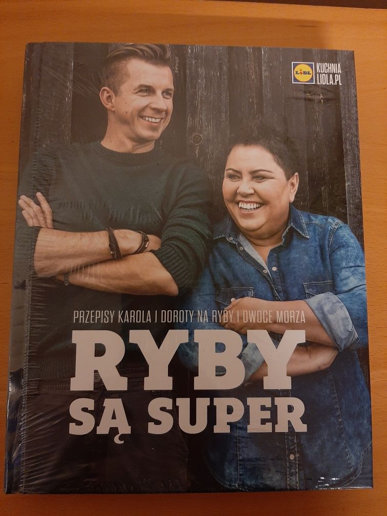 Książka kucharska Ryby są super z Lidla