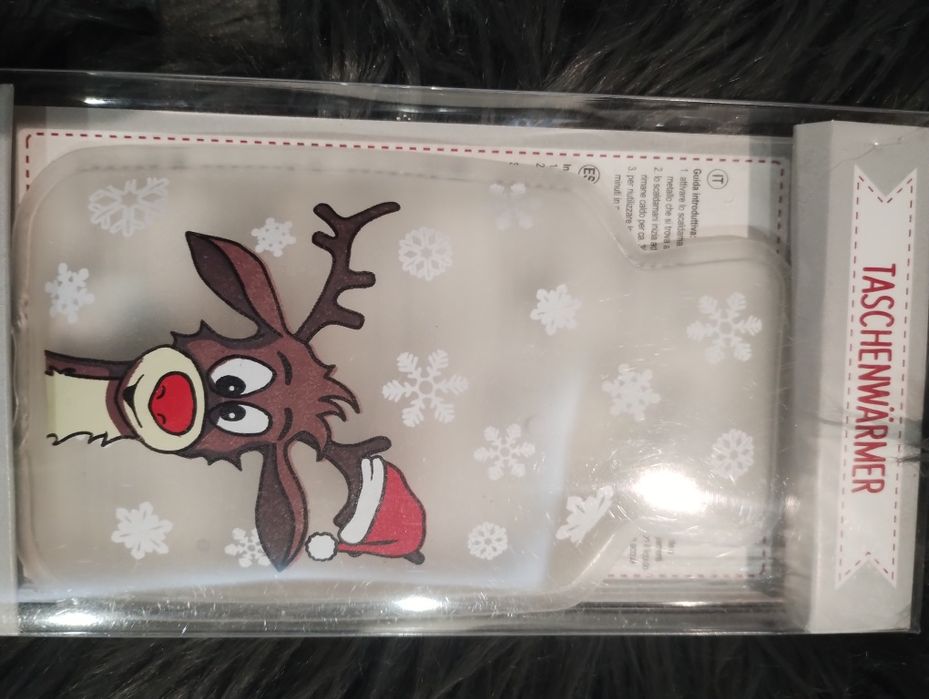 Świąteczny podgrzewacz do rąk