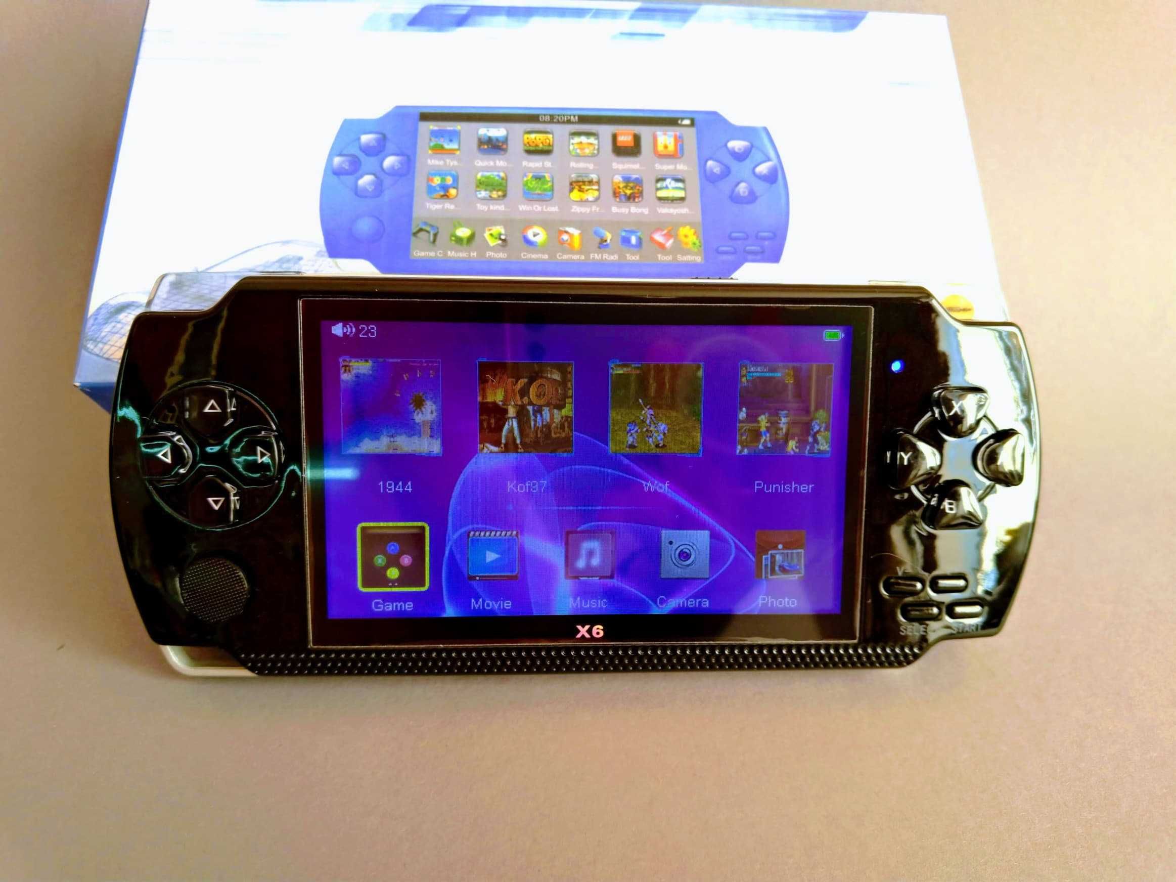 Ігрова портативна консоль приставка ПСП X6 PSP 4. 3 8Gb тисячі ігор