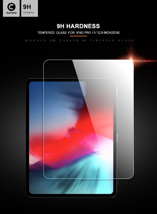 Стекло Mocolo для НОВЫХ Apple iPad Pro 11 / 12.9 (2018|2020)
